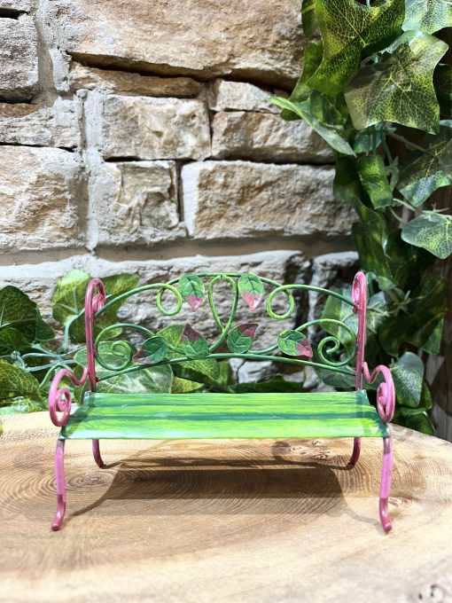 Metal Vine Bench