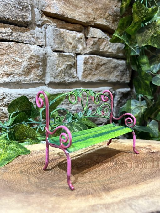 Metal Vine Bench - Image 2