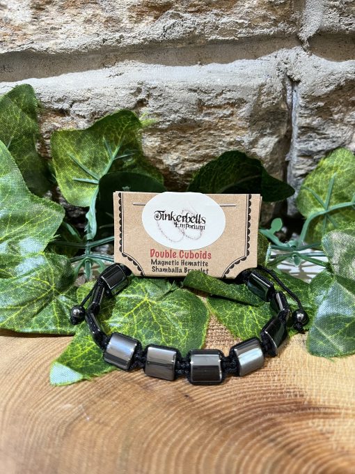 Magnetic Hematite Shamballa Bracelet