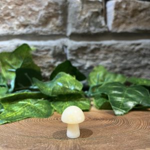 Yellow Calcite Crystal Mini Mushroom