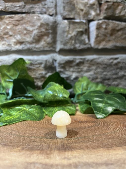 Yellow Calcite Crystal Mini Mushroom