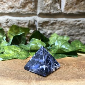 Sodalite Crystal Pyramid