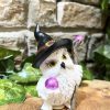 Wizard Owl Ornament Black Hat - Image 2