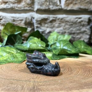 Plum Blossom Jade Crystal Dragon