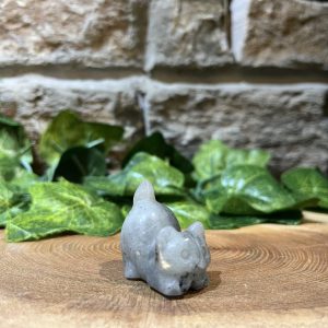 Grey Labradorite Crystal Cat 3cm