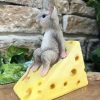 Mouse On Cheese Ornament - Image 2