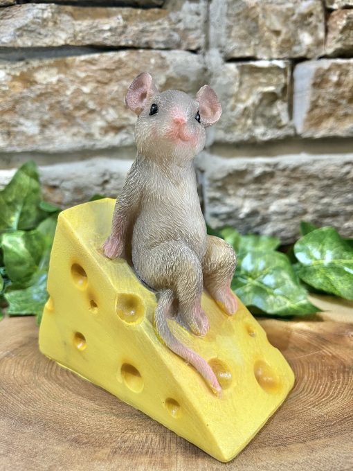 Mouse On Cheese Ornament