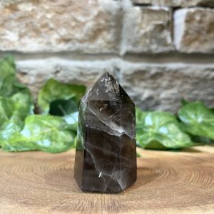 Smoky Quartz Crystal Point 6cm