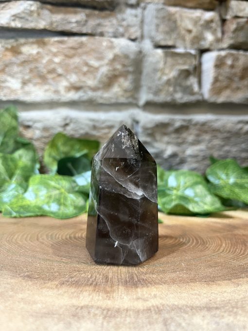 Smoky Quartz Crystal Point 6cm