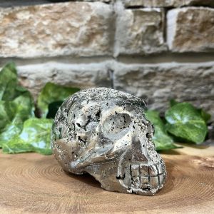 Peruvian Pyrite Crystal Skull
