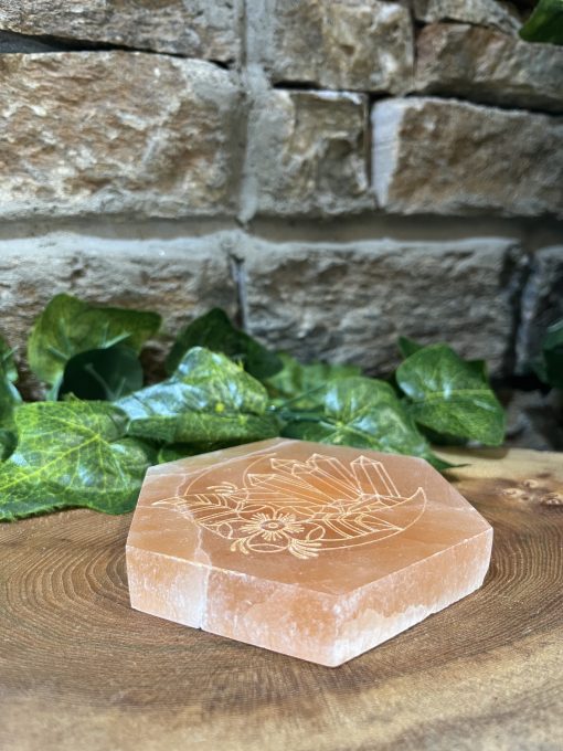Orange Selenite Celestial Charging Plate - Image 2