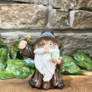 Wizard With Wand & Orb Ornament