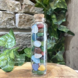 Cats Eye Crystal Jar Tall