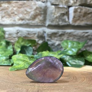 Fluorite Crystal Worry Stone