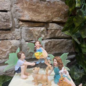 Fairy Trio Set With Pets