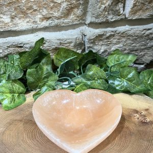 Orange Selenite Charging Bowl