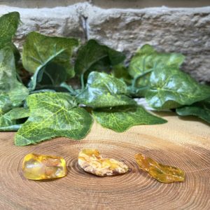 Amber Crystal Tumble 2.5cm