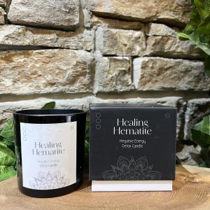 Hematite Crystal Detox Candle