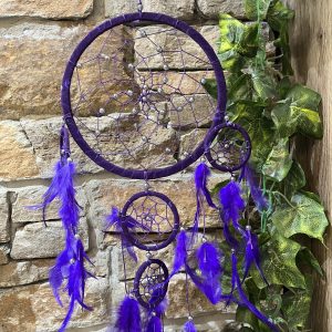 Purple Feather Dreamcatcher