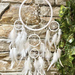White Feather Dreamcatcher
