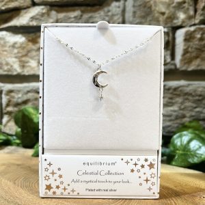 Little Celestial Crescent Moon Necklace
