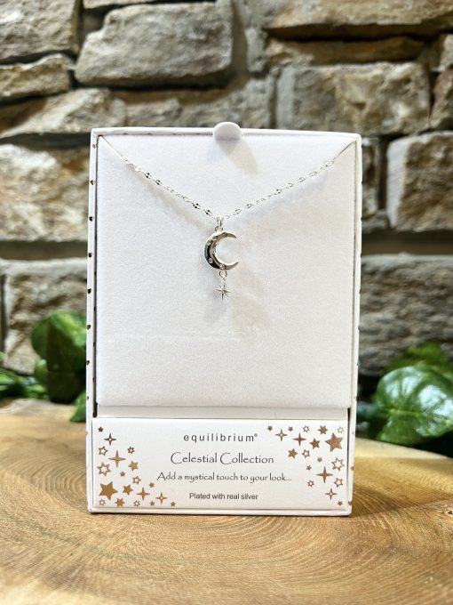 Little Celestial Crescent Moon Necklace