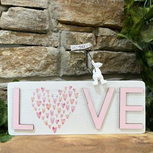 Love Plaque with Mouse