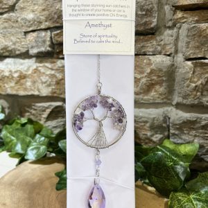 Crystal Suncatcher Amethyst