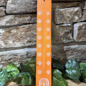 Wooden Incense Ash Catcher Orange