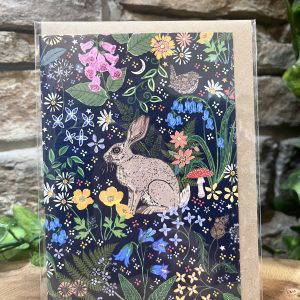 Woodland Magick Card Hare