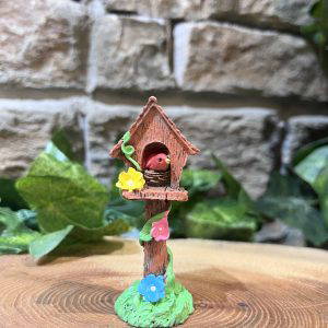 Miniature Flower Bird House
