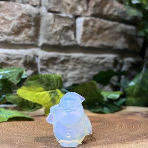 Opalite Crystal Santa
