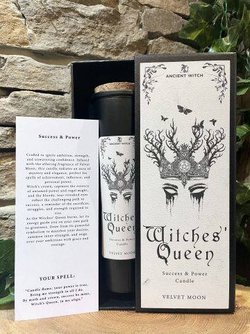 Witches Queen Power Candle Velvet Moon - Image 2