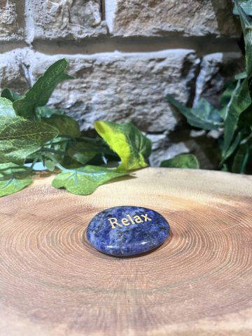 Sodalite Crystal Smooth Stone Relax - Image 2