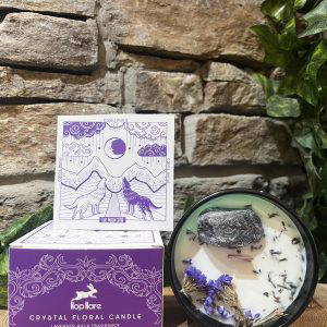 HopHare Crystal Candle Amethyst