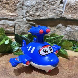 Push & Go Aeroplane Blue