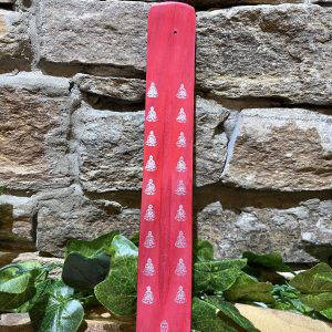 Buddha Incense Ash Catcher Red