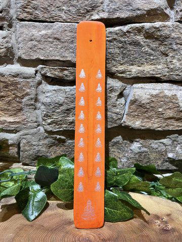 Buddha Incense Ash Catcher Orange