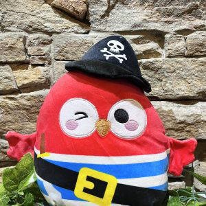 Jolly Roger Parrot Pirate Plush