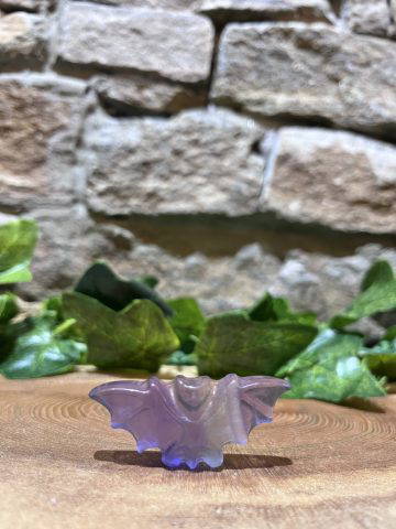 Fluorite Crystal Bat 5cm