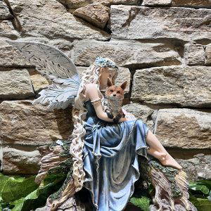 Elariel & Farlan Fairy Figurine With Fox