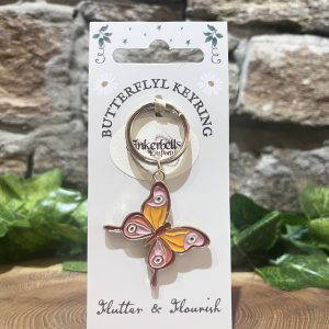 Enchanted Butterfly Keyring