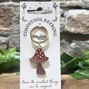 Enchanted Toadstool Keyring