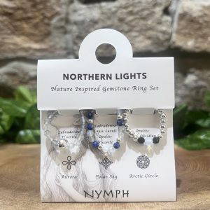Crystal Ring Set Northern Lights