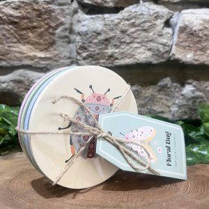 Spotted Bug Coaster Set