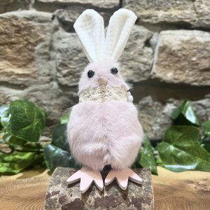 Pink Fluffy Bunny Chick