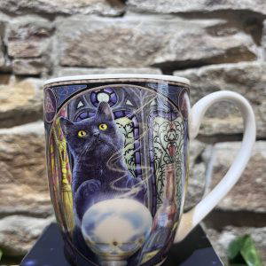 The Witches Apprentice Black Cat Mug