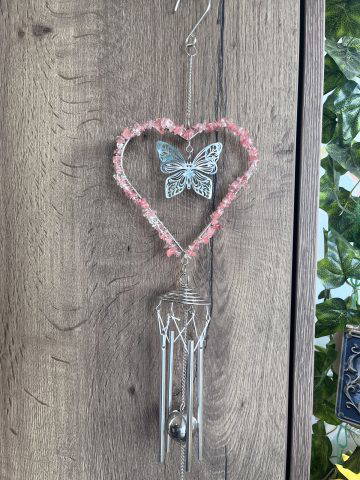 Crystal Chime Cherry Butterfly - Image 3