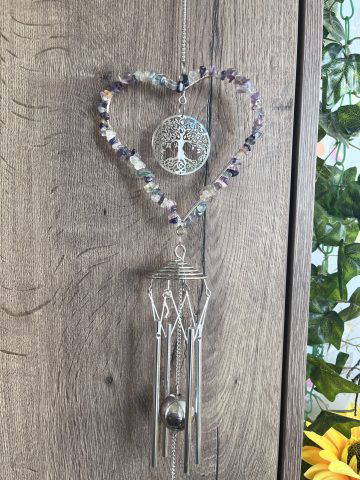 Crystal Chime Fluorite Tree Of Life - Image 2