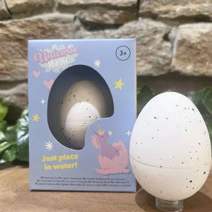 Magic Hatching Unicorn Egg White